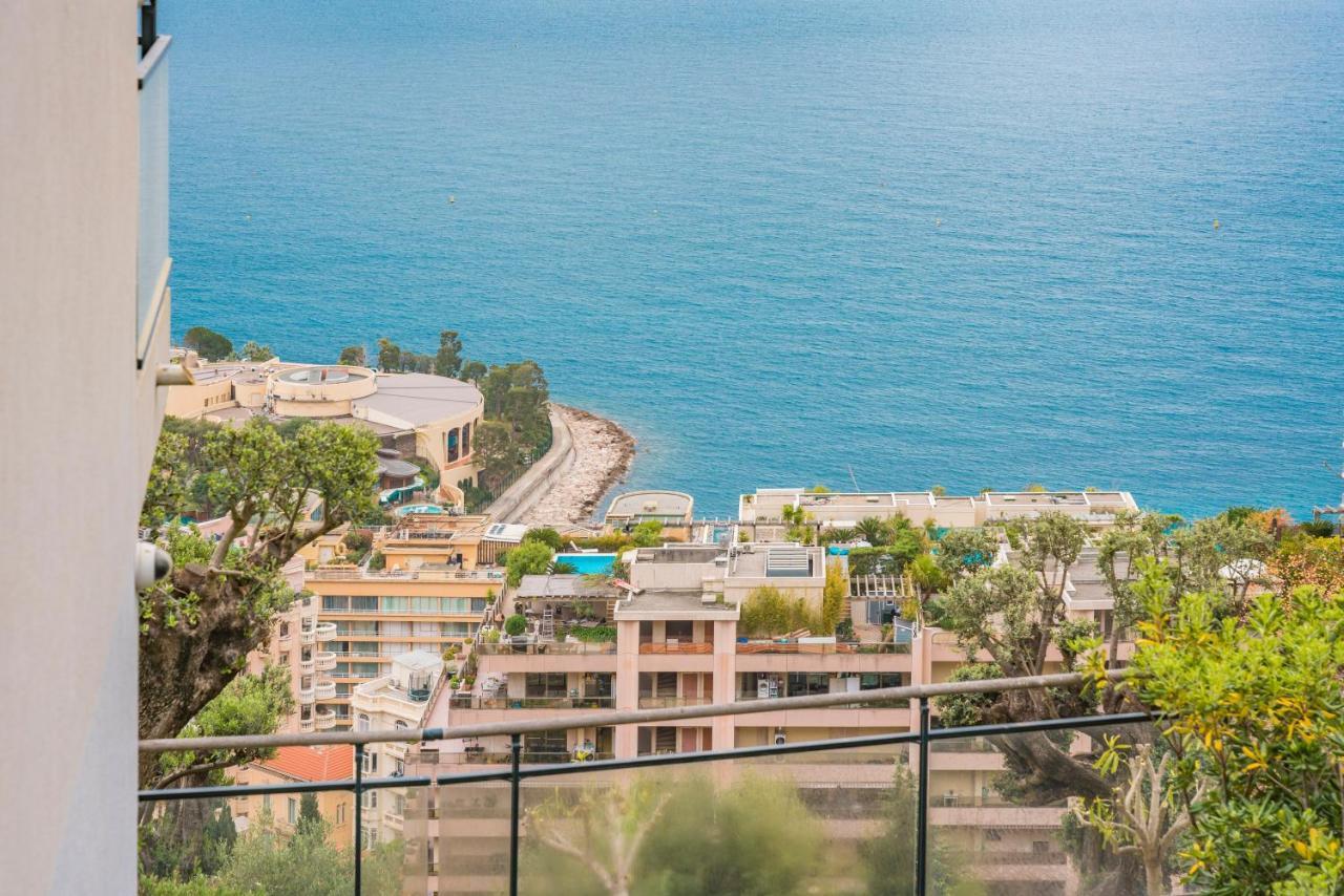 Frontiere Monaco, Terrasse Vue Mer, Tour Odeon - Ap Apartment Beausoleil Ngoại thất bức ảnh